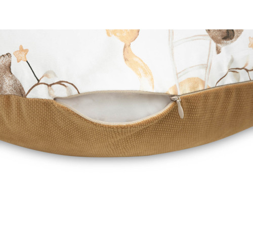 sensillo-22762 pernă pentru gravide velvet (biluțe) bej