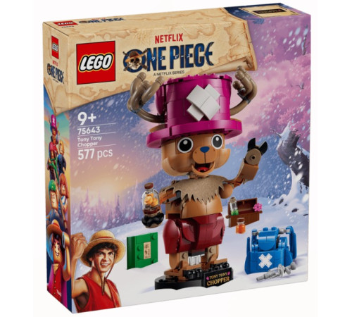  lego one piece 75643 constructor "tony tony chopper" (577 el.)