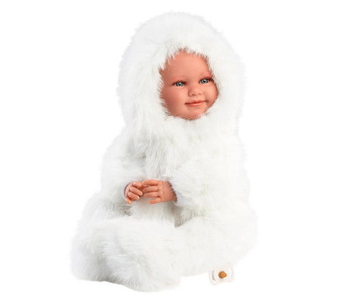 llorens 74505 Кукла смеющаяся "luka sonrrisas buzo blanco" (45 см.)