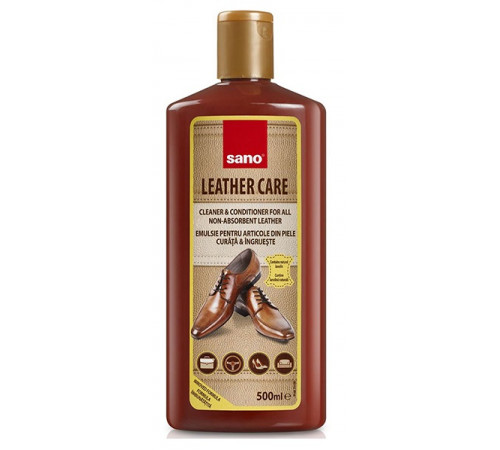 Бытовая химия в Молдове sano leather care Средство для изделий из кожи (500 мл) 292137