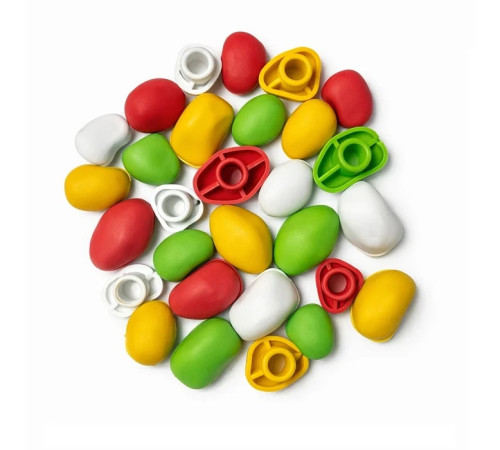 ortek 13173 covoraș de masaj "mix puzzle-uri" fagure 1 element + set de module "pietre"
