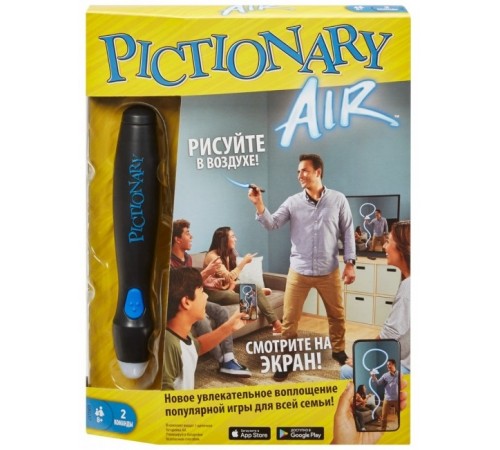 mattel gkg37 joc de masa "pictionary air" (ru)