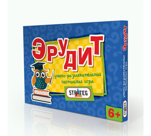 Детский магазин в Кишиневе в Молдове strateg leo 30450 Настольная игра "Эрудит" (рус.)