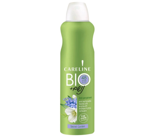 careline spray deodorant "bio secret garden" (150 ml.) 357080