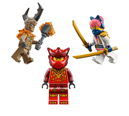 lego ninjago 71851 constructor "robotul dragon lui kai" (85 el.)