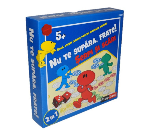 Jucării pentru Copii - Magazin Online de Jucării ieftine in Chisinau Baby-Boom in Moldova play land k-110ro joc de masa 2 in 1 "nu te supara, frate! serpi si scari" (ro)
