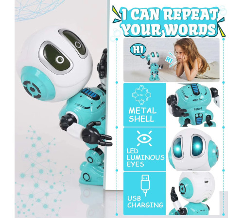 11431 mini robot interactiv die-cast (в асс.)