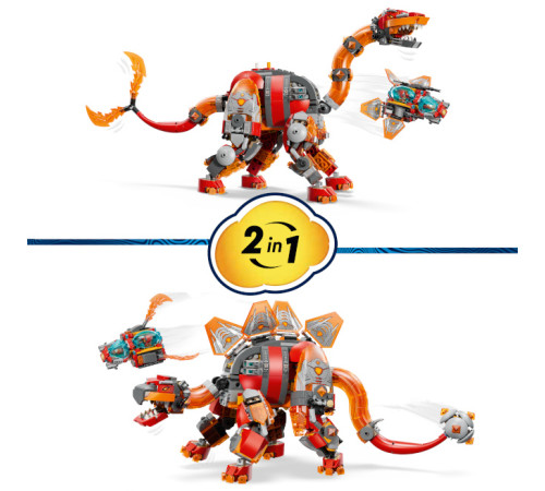 lego dreamzzz 71514 constructor "dino jet" (1007 el.)