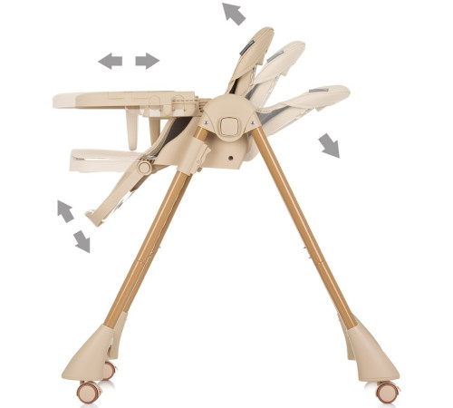 chipolino scaun pentru copii "candy shop" sthcs02402ma macadamia