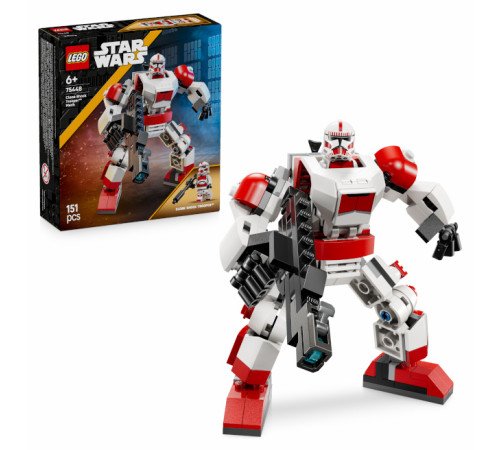 lego star wars 75448  constructor "mech-ul clone shock trooper" (151 el.)
