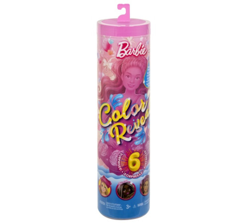 barbie hrk17 păpușă surpriză "color reveal: balerină"