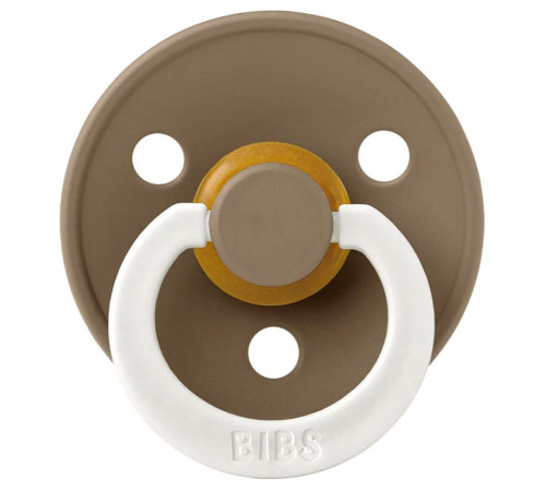  bibs sizeta rotundă din latex color m dark oak night (6-18luni)