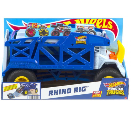  hot wheels hfb13 camion-transportator "rino rig"