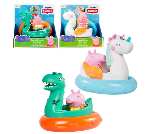 tomy e73106 jucării de baie "peppa pig" (in sort.)
