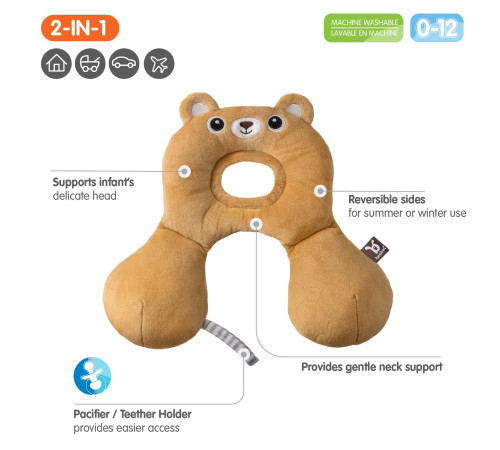 benbat bb-hr281 Подголовник для автокресла (0-12) Принцесса 