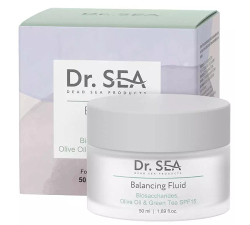  dr.sea Нежный крем-флюид для лица spf15 (50 мл) 020677