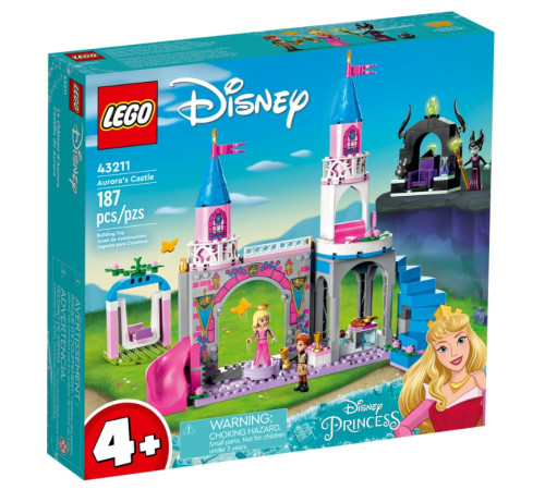 Lego Disney 43211 Конструктор "Замок Авроры" (187 дет.)  lego disney 43211 Конструктор "Замок Авроры" (187 дет.)