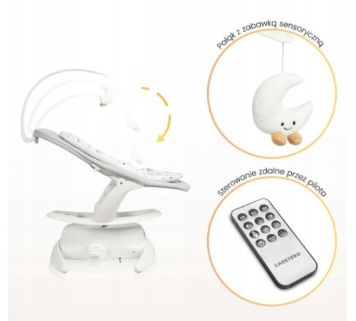 caretero-8012 balansoar electronic "noco" (p&acirc;nă la 9 kg.) grafit