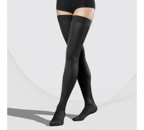  tonus elast 0402 ciorapi compresivi "soft" (18&ndash;21 mmhg), &icirc;nălțime 1 (158&ndash;170 cm), mărimea xl (negru)