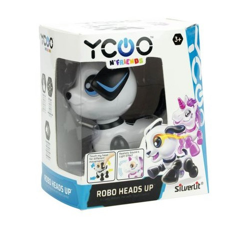  ycoo 88523 robot-animal de companie "robohead" in sort.