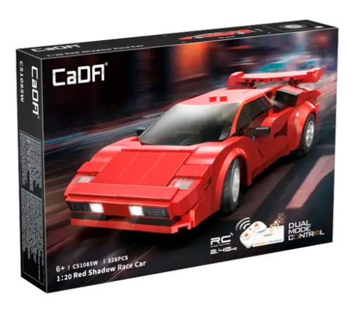 Детский&nbsp;магазин в Кишиневе в Молдове cada c51085w Машина на радиоуправлении "red shadow race car" (328 дет.)