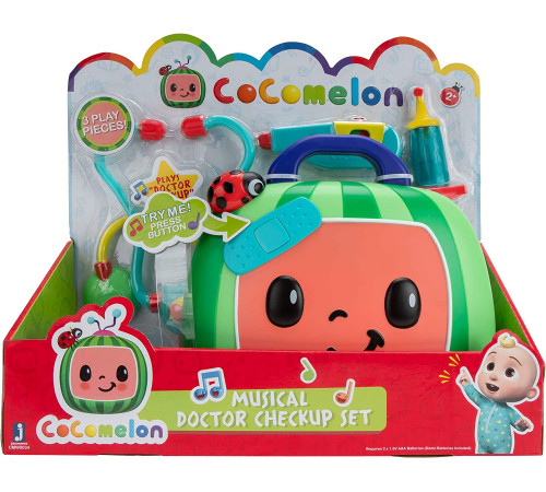  cocomelon cmw0034 Интерактивная игрушка "Чемоданчик врача"