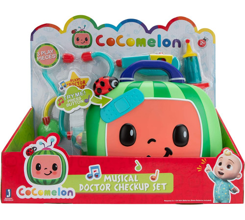 Детский магазин в Кишиневе в Молдове cocomelon cmw0034 Интерактивная игрушка "Чемоданчик врача"