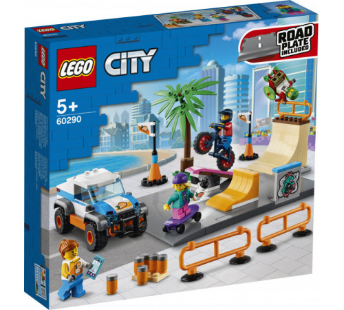 Детский магазин в Кишиневе в Молдове Lego City 60290 Конструктор "Скейт-парк" (195 дет.) Детский магазин в Кишиневе в Молдове lego city 60290 Конструктор "Скейт-парк" (195 дет.)