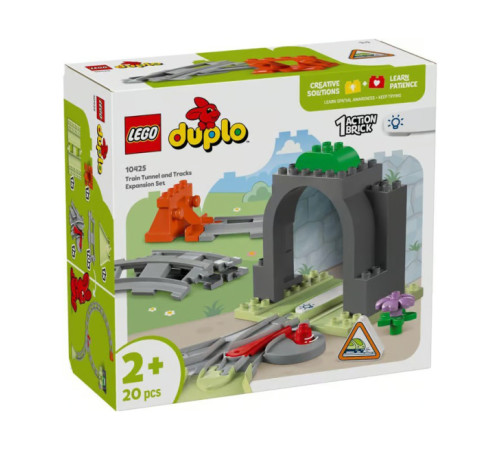 Jucării pentru Copii - Magazin Online de Jucării ieftine in Chisinau Baby-Boom in Moldova lego duplo 10425 constructor  "supliment tunel și șine feroviare articol: 10425" (20 el.)