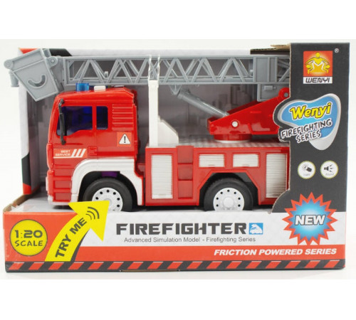  icom bf104654 Пожарная машина со светом и звуком (22 см.)