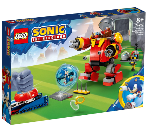 lego sonic 76993 Конструктор "Соник против робота-яйца смерти доктора Эггмана" (615 дет.)