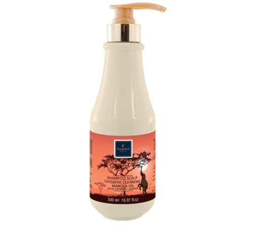  famirel Șampon igienic de curățare a scalpului "marula oil" cu salvie, rozmarin și levănțică (500 ml) 085847