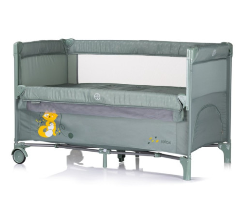 chipolino Манеж-кровать "relax" kosire259ba зелёный