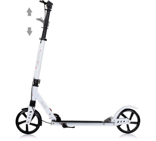 chipolino dsrid0262wh trotinetă cu fr&acirc;nă de m&acirc;nă "rider" (8+) alb