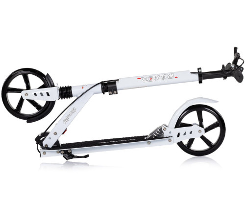 chipolino dsrid0262wh trotinetă cu fr&acirc;nă de m&acirc;nă "rider" (8+) alb