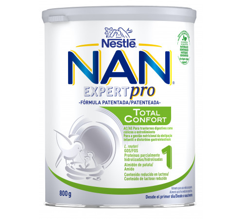 Сухая молочная смесь nan expertpro total confort 1(0-6 м.) 800 гр.