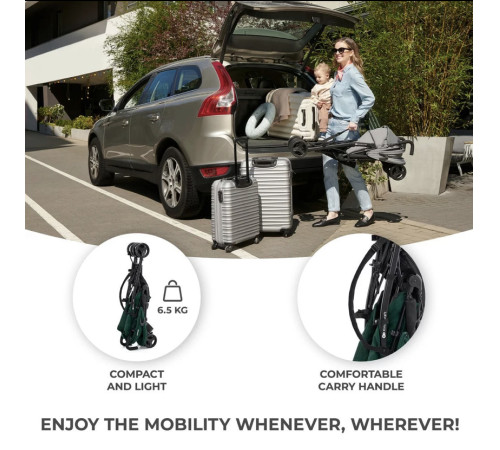kinderkraft carucior tik gri