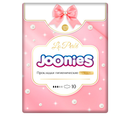  joonies 510202 absorbante zilnice de zi la perle (10 buc.)