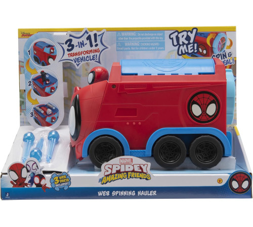 Детский&nbsp;магазин в Кишиневе в Молдове hasbro snf0081 Машинка-трансформер "Человек-Паук и его удивительные друзья"