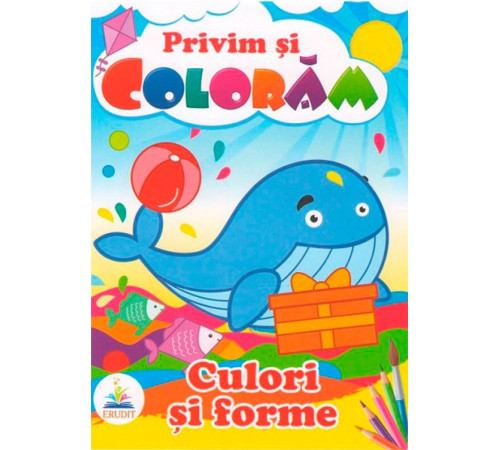 carte "privim si coloram culori si forme" (ro)