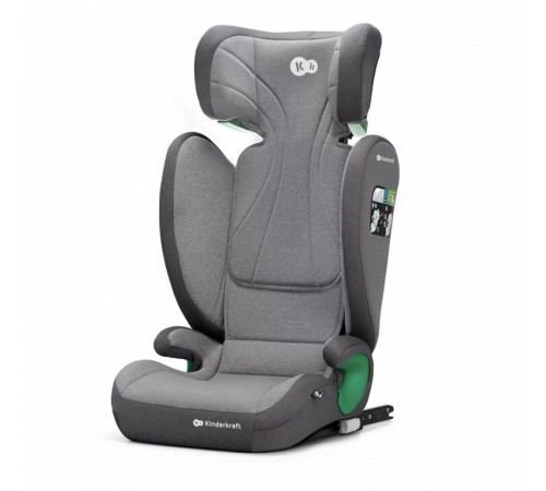 kinderkraft scaun auto junior fix2 i-size gr. 2/3 (100-150 cm) gri