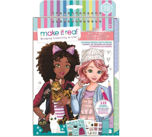  make it real 3202 album cu șabloane "pisicuta draguta" 