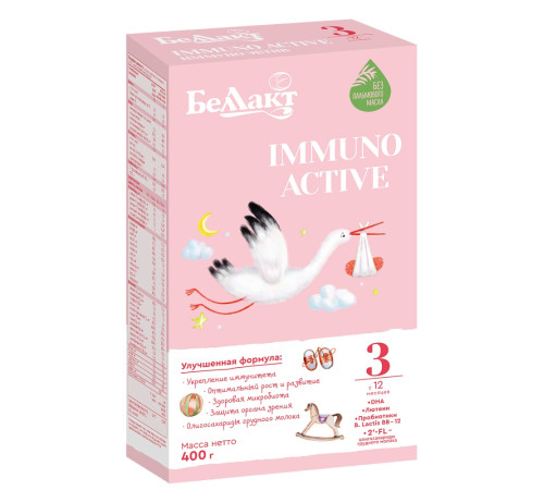 Сухая молочная смесь Беллакт immuno active 3 (12 м+) 400 гр.