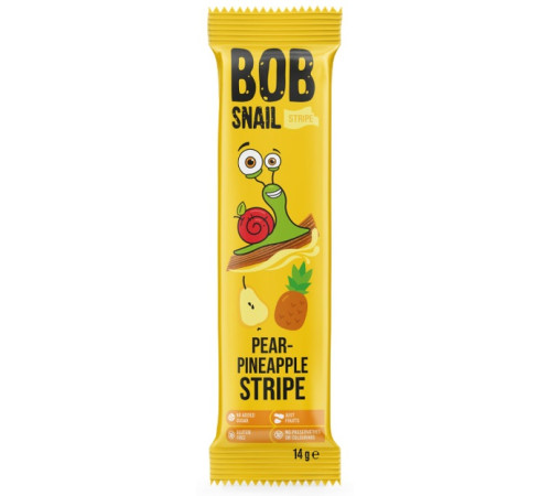 bob snail Натуральные конфеты "Груша-Ананас" (14 гр.)