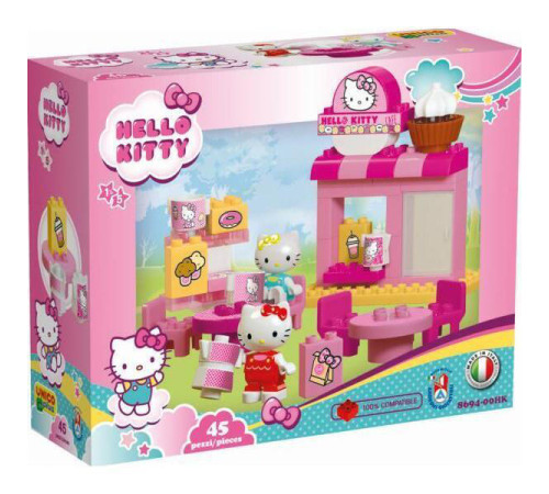  androni 8694-00hk Конструктор hellokitty "Кофейня" (45 дет.)