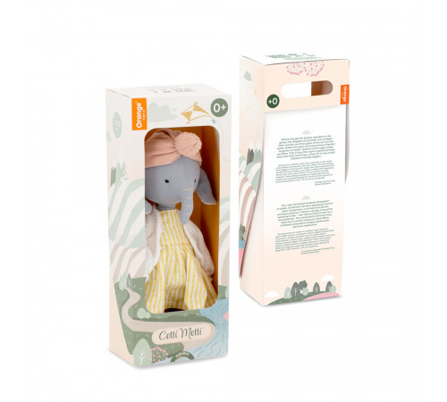 orange toys jucărie moale "elephant alice" cm04-04 (30 cm.)