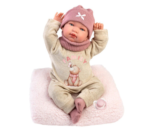 llorens 84488 Плачущая кукла "tina llorona osito family" (44 см)