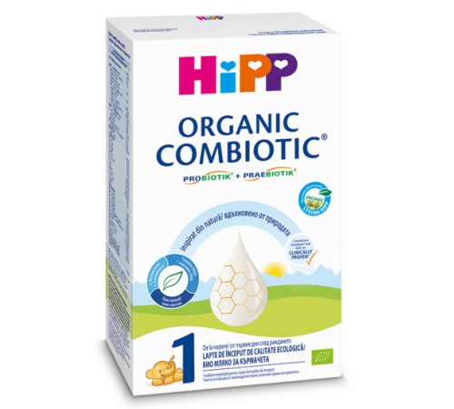 Сухая молочная смесь hipp 2102 combiotic 1 (0-6 м.) 300 гр.
