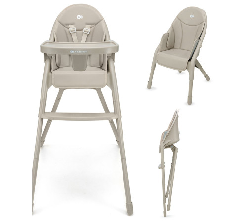  kinderkraft scaun pentru copii 2 in 1 "dinnly" (bej)