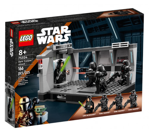 lego star wars 75324 constructor "dark trooper attack" (166 el.)